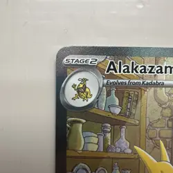 Pokemon TCG Alakazam EX 201/165 151 SIR | Near Mint | Fast Shipping ✅ - Image 3