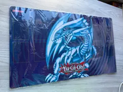 Yu-Gi-Oh Blue-Eyes White Dragon Playmat - NEW & SEALED - Image 1