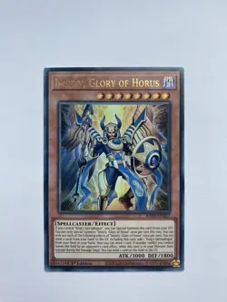 1st ed Imsety, Glory of Horus ultra rare RA05-EN027 Yugioh - Image 1