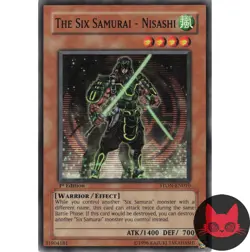 Yugioh The Six Samurai - Nisashi STON-EN010 Common 1st Edition NM - Image 1
