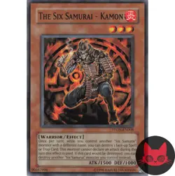Yugioh The Six Samurai - Kamon STON-EN008 Common NM - Image 1