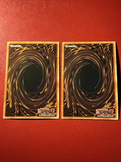 2x Yugioh Numeron Storm MGED-EN051 Premium Gold Rare 1st Edition - Image 2