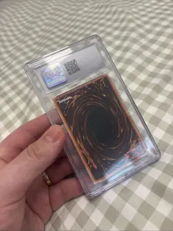 Yu-Gi-Oh the Eye of Timaeus Ghost Cgc10 Psa10 Ghost Past 2 1st Edition - Image 2