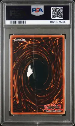 PSA 1 Secret Rare POP 1 YUGIOH Elemental Hero Collection Burstinatrix EHC1-EN002 - Image 2