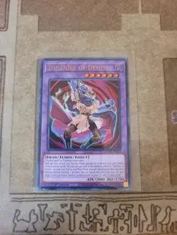 YUGIOH THE DUKE OF DEMISE MZTM-EN033 ULTRA 1ST ED NM - Image 1