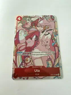 Uta OP01-005 Premium Collection Near Mint NM One Piece TCG Rare - Image 2