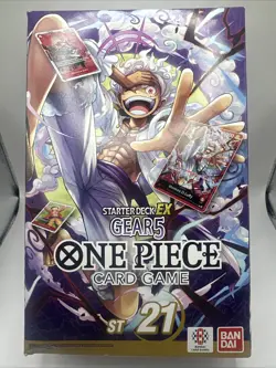 One Piece TCG ST21 Starter Deck EX Gear5-New/Factory Sealed - Image 1