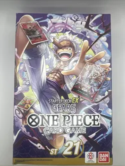 One Piece TCG ST21 Starter Deck EX Gear5-New/Factory Sealed - Image 2