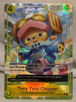 One Piece Starter Deck 29 TONY TONY.CHOPPER ST29-007 Egghead Alt Art/Full Art - Image 1