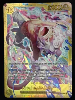 Monkey.D.Luffy EB04-061 (OP15-EB04) SEC Adventure on Kami's Island One Piece NM - Image 1