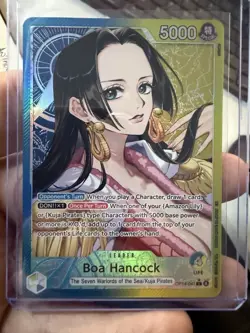 Boa Hancock - OP14-041 (Alternate Art) LEADER The Azure Sea's Seven Foil - Image 1