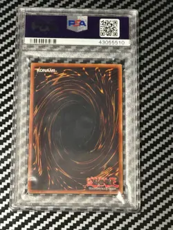 Yugioh PSA 10 2002 Dark Hole LOB-052 Super Rare 1st Edition WAVY *5510 - Image 2