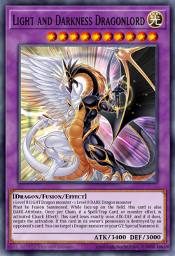 Yugioh! Light and Darkness Dragonlord MP25-EN009 Mega Pack STARLIGHT Rare - Image 1