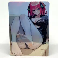 Quintessential Quintuplets Nino Nakano Goddess Anime Waifu ACG Foil Card - Image 1