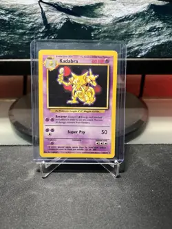 1999 Pokemon Kadabra 46/102 Base Set WOTC Vintage LP/MP - Image 1