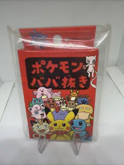 Pokemon Old Maid Babanuki Playing Card Poker Deck Red Limited Sealed New - Image 2