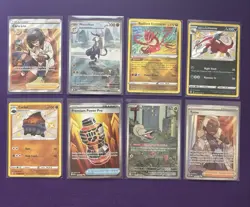 Pokemon TCG Lot of 8 Illustration Rare, Full Art, Radiant, Shiny Cards NM - Image 1