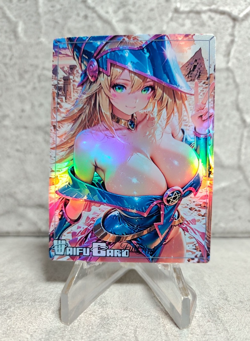 Dark Magician Girl Trading Card Waifu Goddess Story Anime Girl holo Karte Manga - Image 1