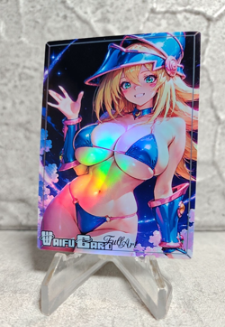 Dark Magician Girl Trading Card Waifu Goddess Story Anime Girl holo Karte Manga - Image 1