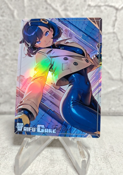Emma Trading Card Waifu Goddess Story Anime Girl holo Karte Manga Full Art - Image 1