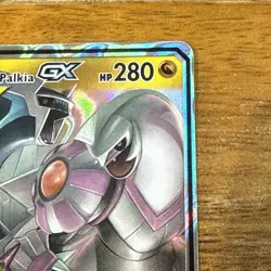 Pokemon TCG Arceus, Dialga, and Palkia GX Card 156/236 Cosmic Eclipse - Image 3