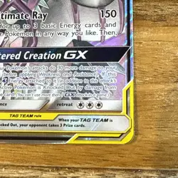 Pokemon TCG Arceus, Dialga, and Palkia GX Card 156/236 Cosmic Eclipse - Image 4