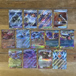Pokemon TCG Phantasmal Flames 13X CARD Bundle of Full Arts & Ex’s - Image 1