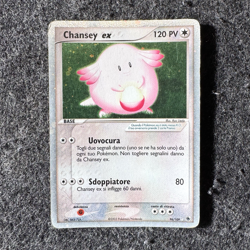 Pokemon Ex Ruby And Sapphire Chansey Ex 96/109 Vintage Rare Card Pl/Pr Ita - Image 1