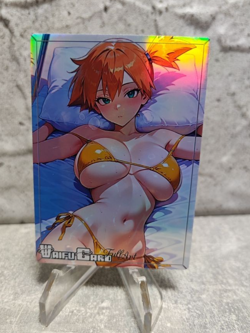 Misty Trading Card Waifu Goddess Story Anime Girl holo Karte Manga Full Art - Image 1