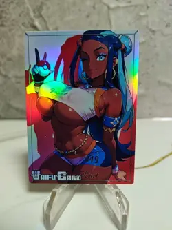 Nessa Trading Card Waifu Goddess Story Anime Girl holo Karte Manga Full Art - Image 1