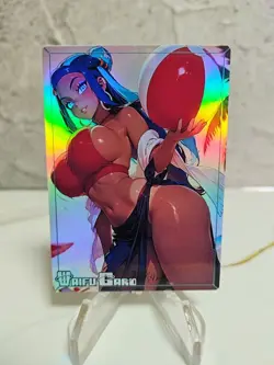 Nessa Trading Card Waifu Goddess Story Anime Girl holo Karte Manga Full Art - Image 1