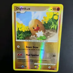 DIGLETT 85/132 POKEMON CARD (SECRET WONDERS SET) REVERSE HOLO - Image 1