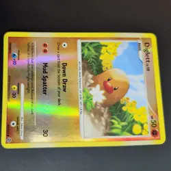 DIGLETT 85/132 POKEMON CARD (SECRET WONDERS SET) REVERSE HOLO - Image 4