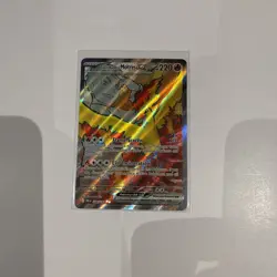 Pokemon TCG Team Rocket's Moltres EX 208/182 Destined Rivals Full Art Holo Card - Image 1