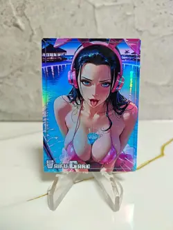 Nico Robin Trading Card Waifu Goddess Story Anime Girl holo Karte Manga Full Art - Image 1