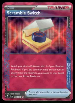 Scramble Switch 186/191 Holo Surging Sparks Pokemon TCG trading card - Image 1