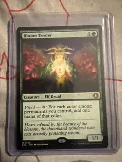 Magic The Gathering Bloom Tender Green Creature ECL 0166 Standard Card English - Image 1