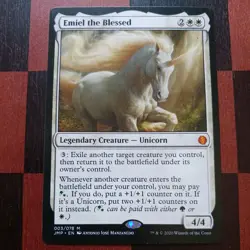 Mtg Emiel the Blessed LP/NM Jumpstart Mythic Rare Commander Card - Image 1