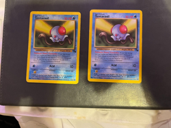 Tentacool 56/62 Fossil Set WOTC Pokemon TCG 1999 Common card Excellent - Image 1