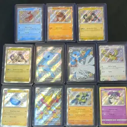 Pokemon shiny Card Lot 11 Shiny Holo Mew Gardevoir Alakazam Lucario EX - Image 1