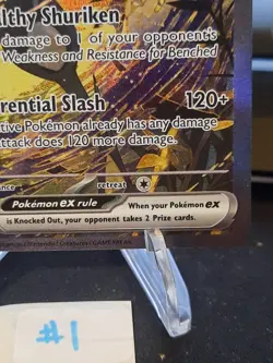 Greninja EX 132 Black Star Promo Sv: Scarlet & Violet- Pokemon Card (Post#1) - Image 5