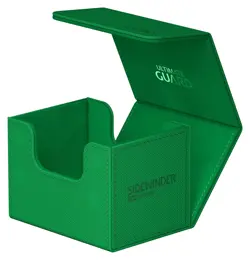 Ultimate Guard Green Monocolor 100+ Sidewinder Deck Case Card Storage Box ccg - Image 5