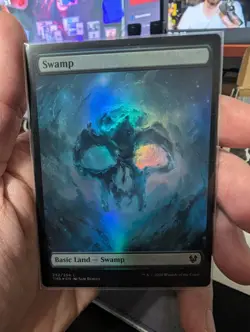 Swamp Theros Beyond Death Foil Sun Faded! - Image 1