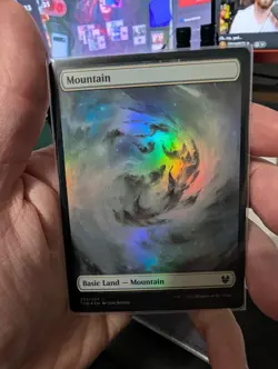 Mountain Theros Beyond Death Foil Sunfaded!! - Image 1