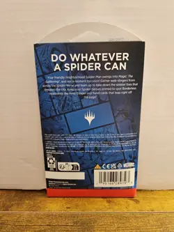 NEW SEALED MTG: MAGIC THE GATHERING MARVEL SPIDER-MAN PLAY SLEEVED BOOSTER PACK - Image 2