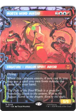 North Wind Avatar #248 Teenage Mutant Ninja Turtles Showcase Regular Mythic - Image 1