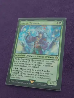 Maester Seymour (Surge Foil) #68 (NM) Final Fantasy FIC Magic MTG - Image 2