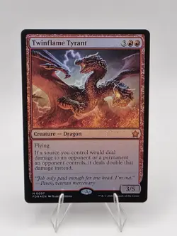 Twinflame Tyrant [FDN - 97] - NM [Foil] TCG MTG - Image 1