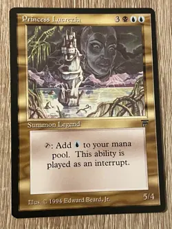 MTG - Princess Lucrezia - Legends - NM English Magic 1994 - Image 1