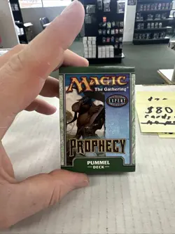 Magic the Gathering Prophecy Theme Deck: Pummel - Factory Sealed Mint Condition - Image 1